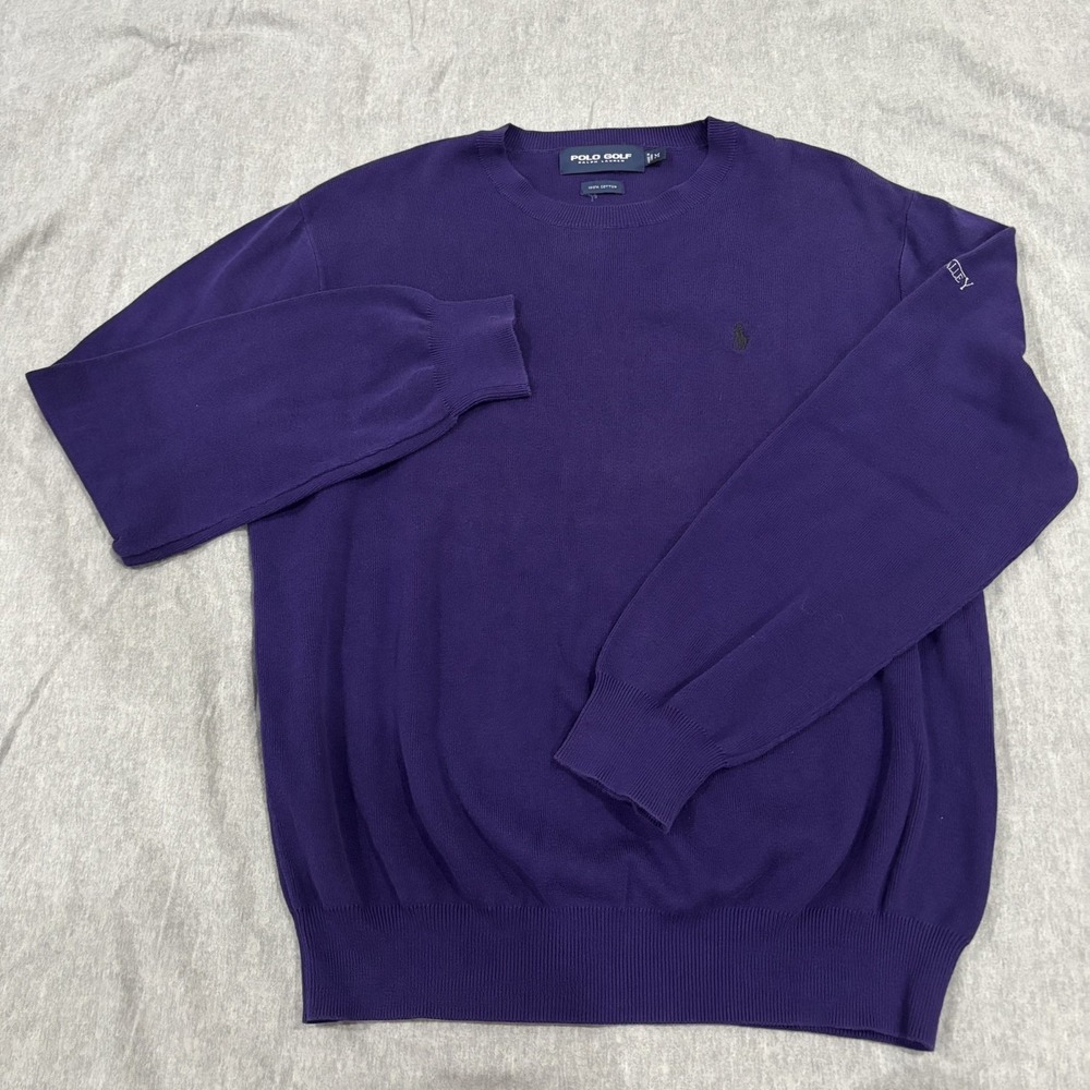 Polo‎ Golf Ralph Lauren Purple Crewneck Sweatshirt Size M
